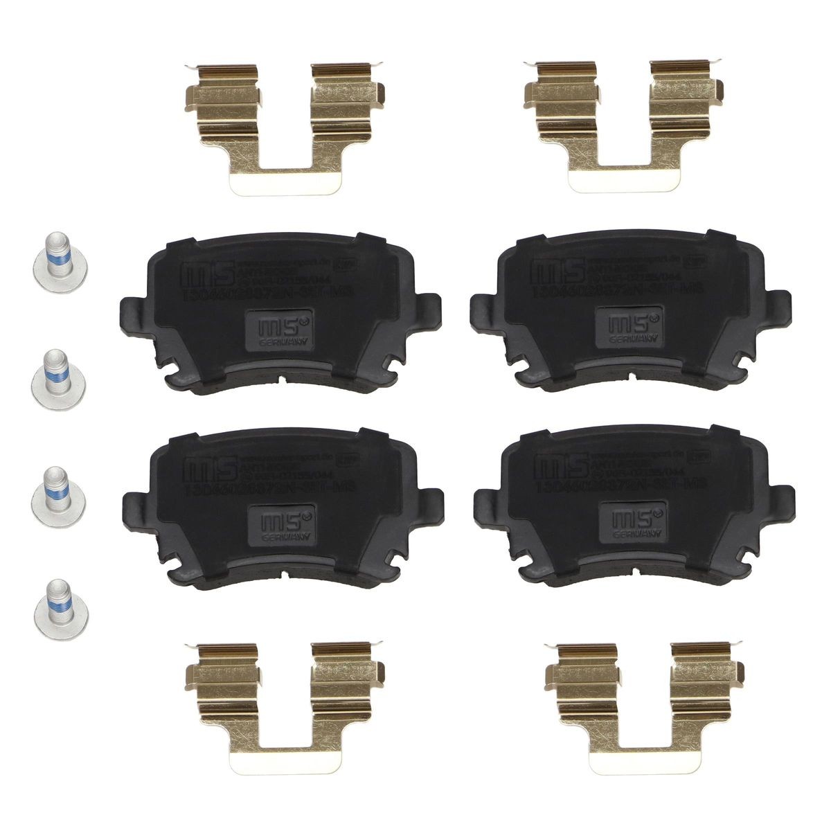 MASTER-SPORT Kit pastiglie freni 13046028872N-SET-MS 13046028872N-SET-MS Pastiglie dei freni MASTER-SPORT AUDI A4 costo