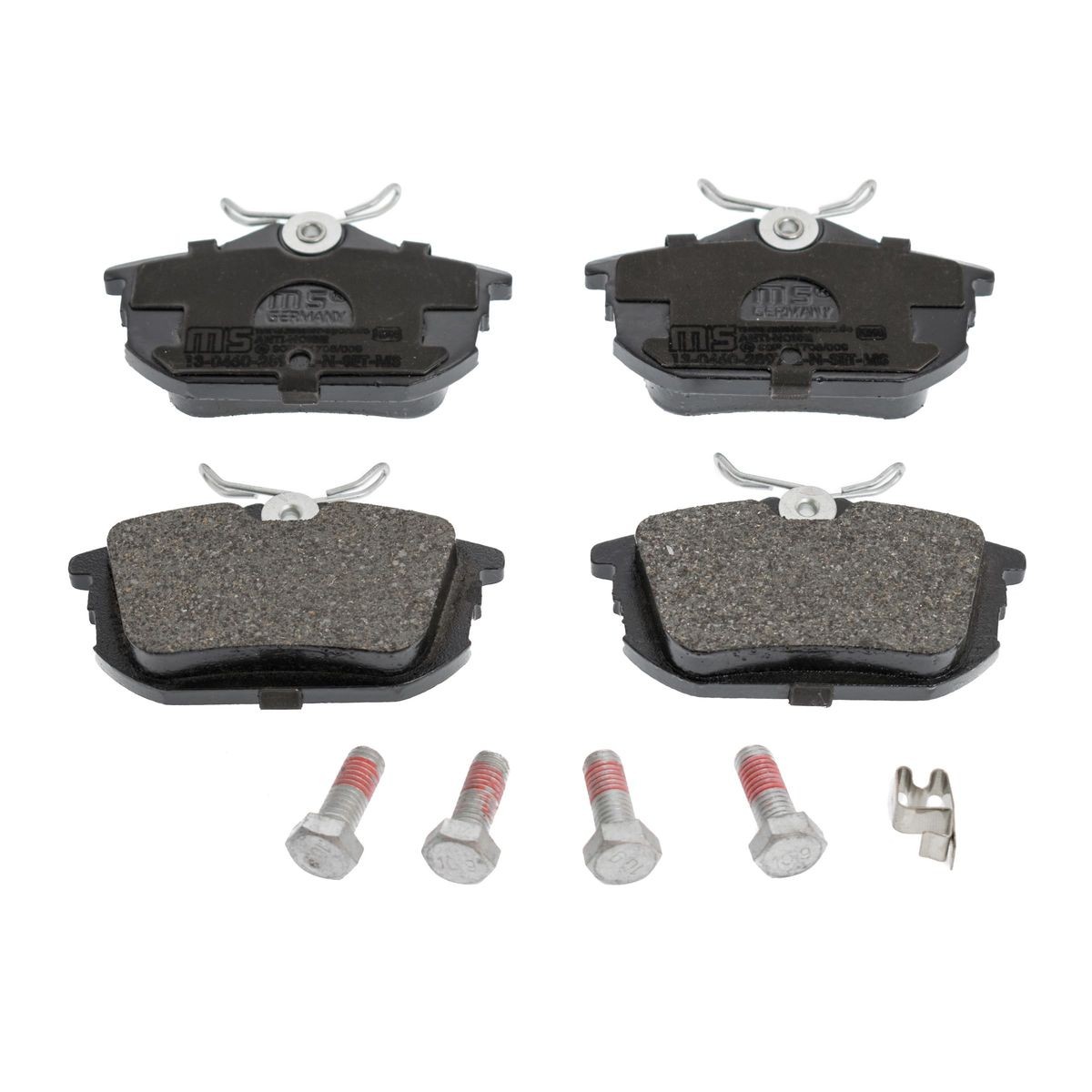 MASTER-SPORT Bromsbelägg 13046028972N-SET-MS pris Bromsbeläggsats Smart 454 13046028972N-SET-MS MASTER-SPORT