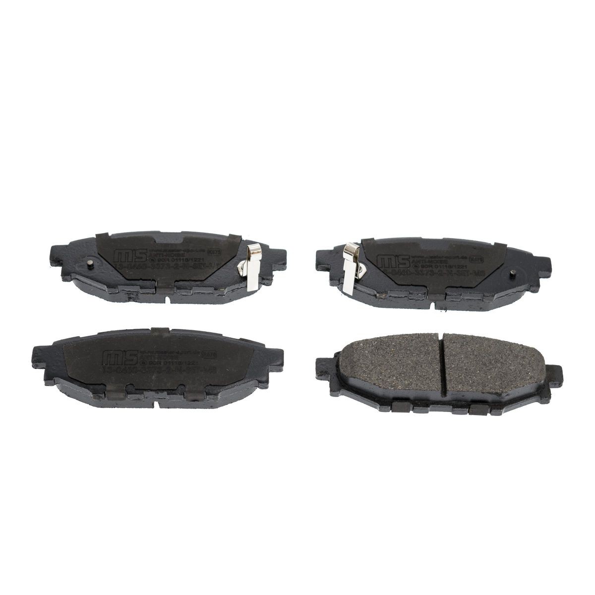 MASTER-SPORT Pastilhas de travão 13046033732N-SET-MS MASTER-SPORT 13046033732N-SET-MS Pastilhas de travão
