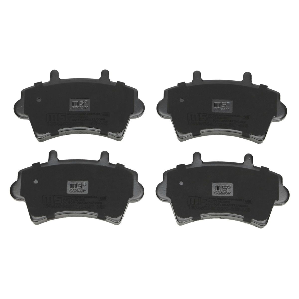 MASTER-SPORT Bremseklodser 13046038002N-SET-MS MASTER-SPORT 13046038002N-SET-MS Bremseklodser OPEL Movano A Bus (X70) 2.5 CDTI (JD) 120 HK 2010