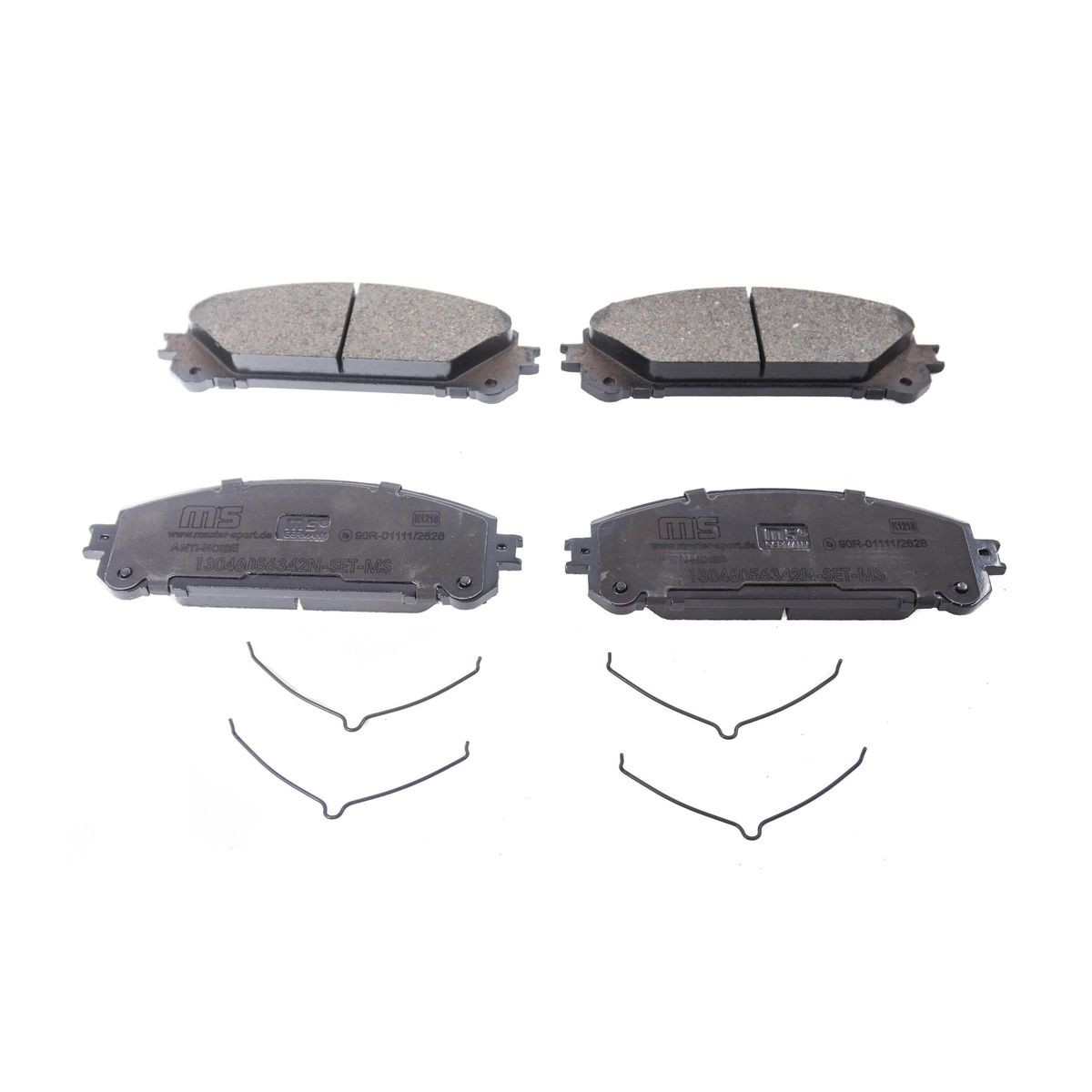 Pastilhas de travão MASTER-SPORT 13046056342N-SET-MS MASTER-SPORT 13046056342N-SET-MS Pastilha de travão TOYOTA CAMRY 2023