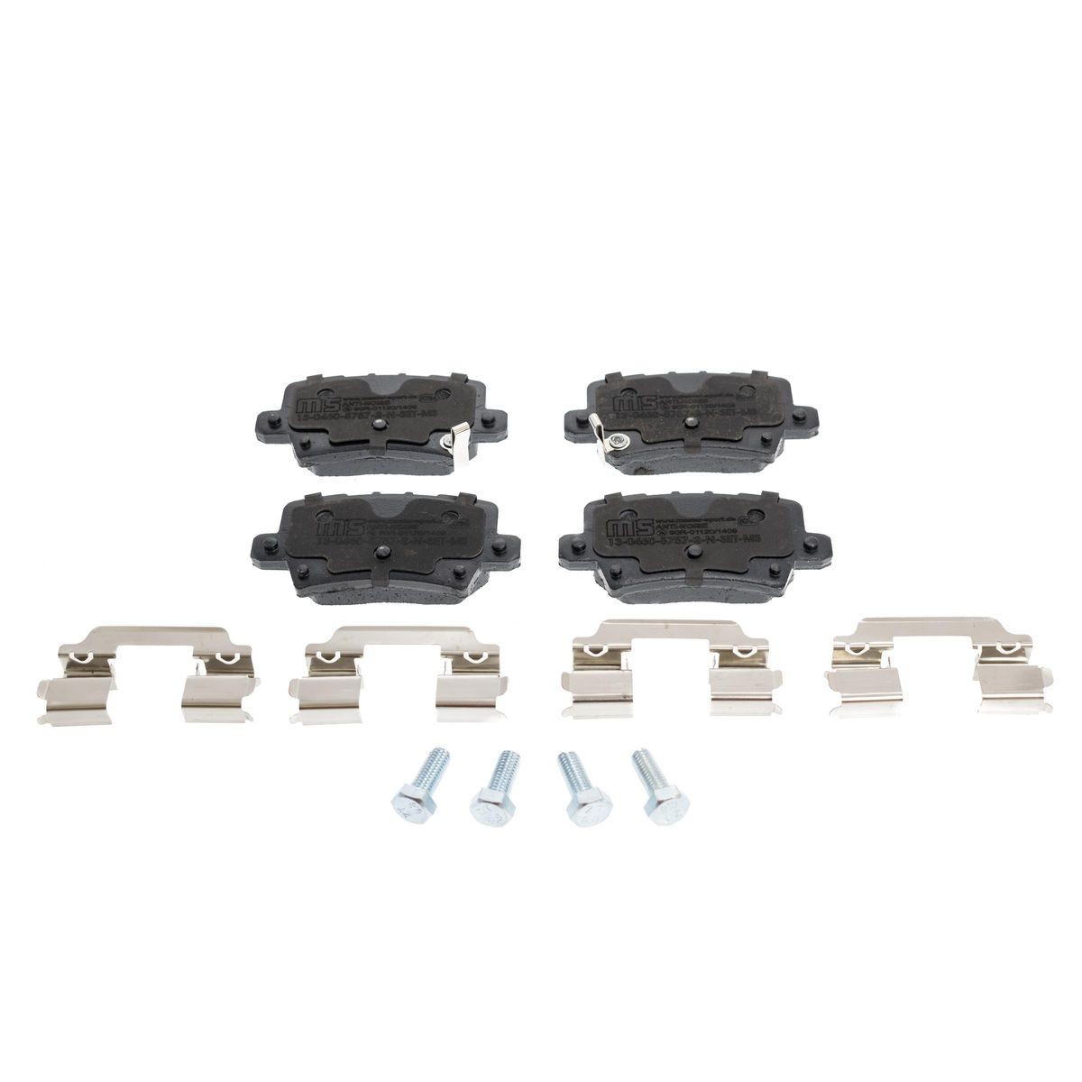 MASTER-SPORT Remblokken 13046057572N-SET-MS Remblokkenset voor schijfrem HONDA MASTER-SPORT 13046057572N-SET-MS