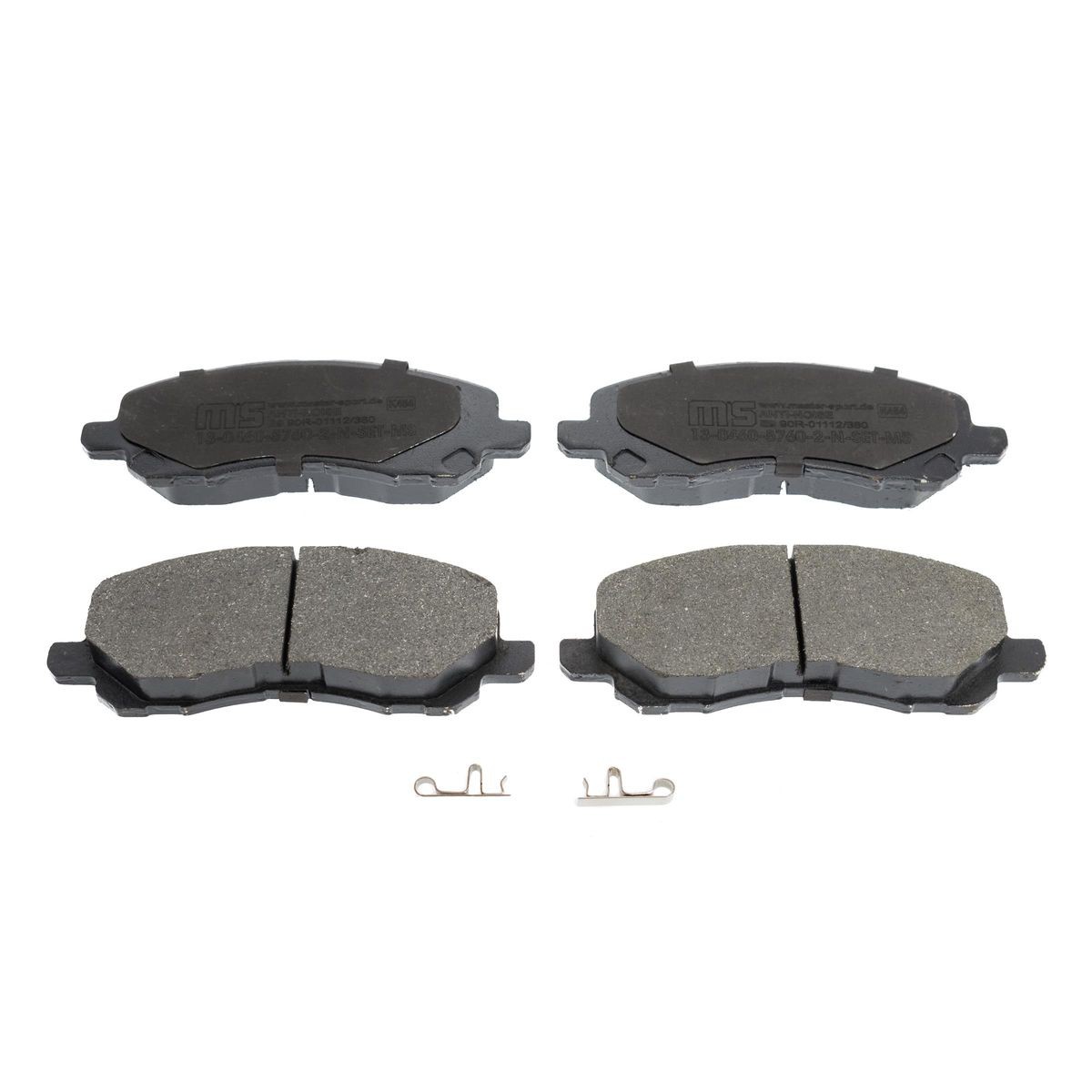 MASTER-SPORT Bromsbelägg 13046057602N-SET-MS 13046057602N-SET-MS MASTER-SPORT bromsbeläggsats Mitsubishi GALANT