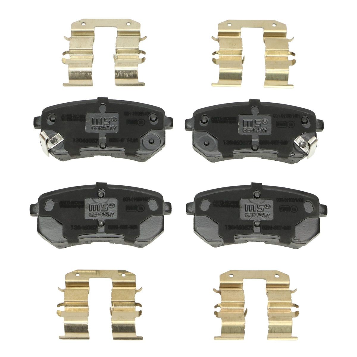 Plaquettes de frein MASTER-SPORT 13046057752N-SET-MS MASTER-SPORT 13046057752N-SET-MS Kit de plaquettes de frein HYUNDAI i10 2007