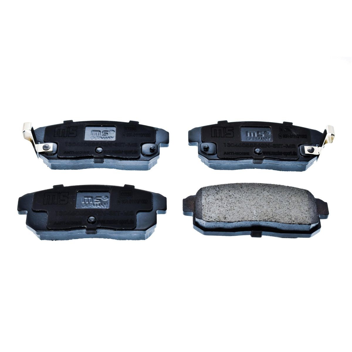 MASTER-SPORT Bremseklosser 13046058562N-SET-MS MASTER-SPORT 13046058562N-SET-MS Bremseklosser MAZDA RX-8 (SE, FE) 1.3 (FE103, SE3P) 235 hk 2008