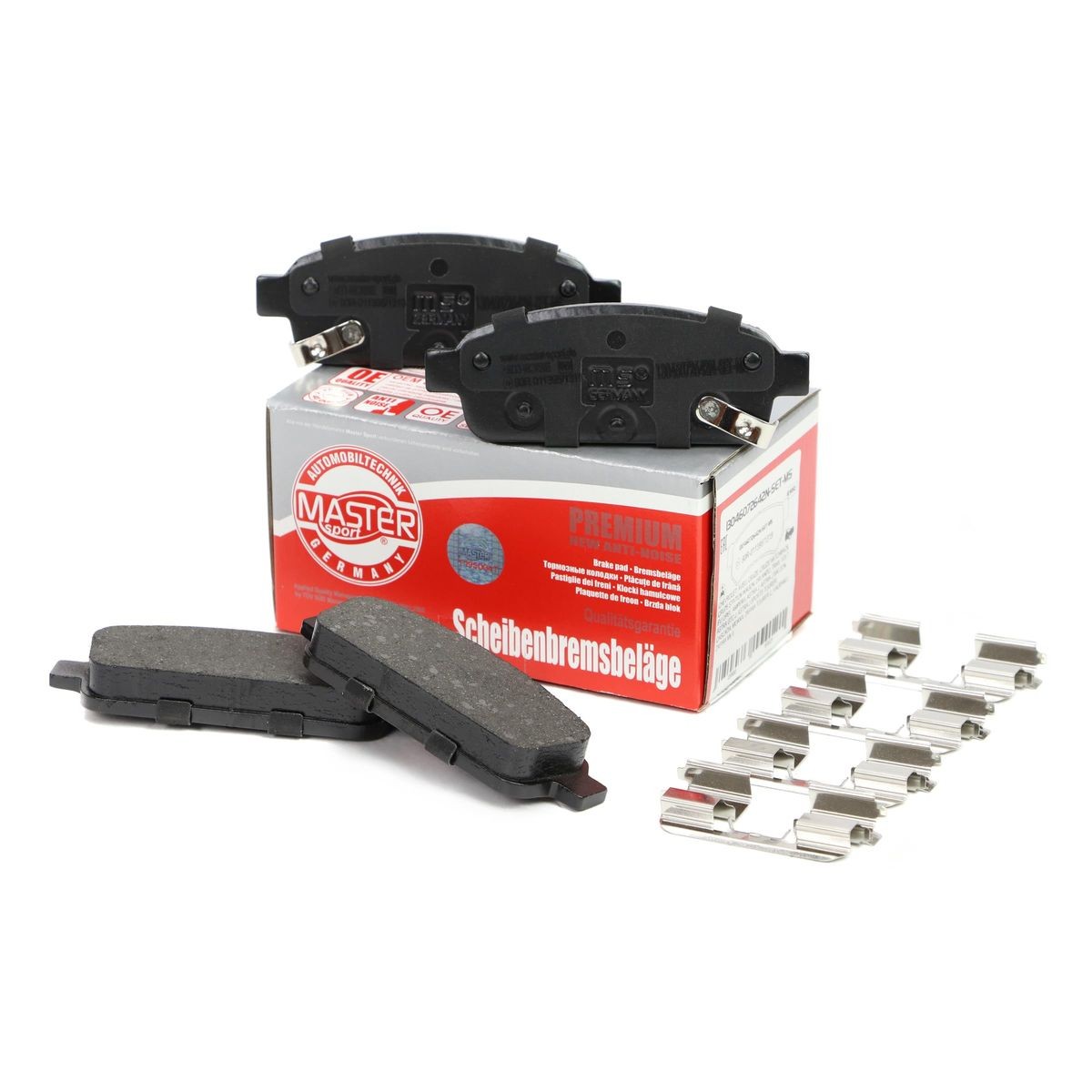 MASTER-SPORT Piduriklotsid 13046072642N-SET-MS Piduriklots Chevrolet J308 13046072642N-SET-MS MASTER-SPORT