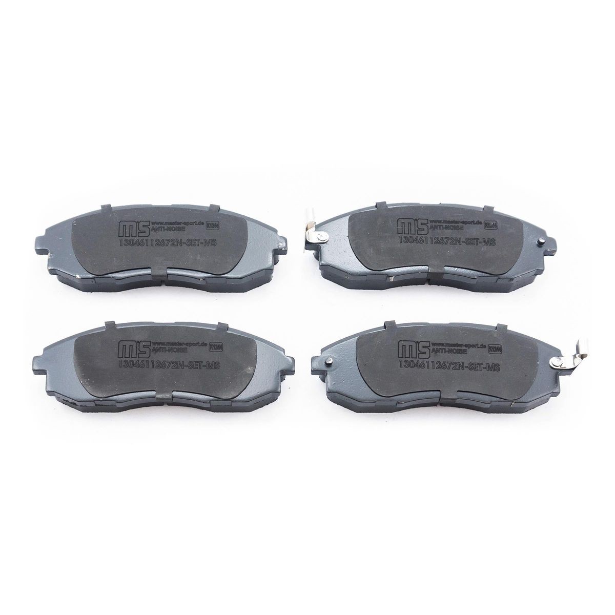 Plaquettes de frein MASTER-SPORT 13046112672N-SET-MS MASTER-SPORT 13046112672N-SET-MS Plaquettes de frein HYUNDAI H100 2025