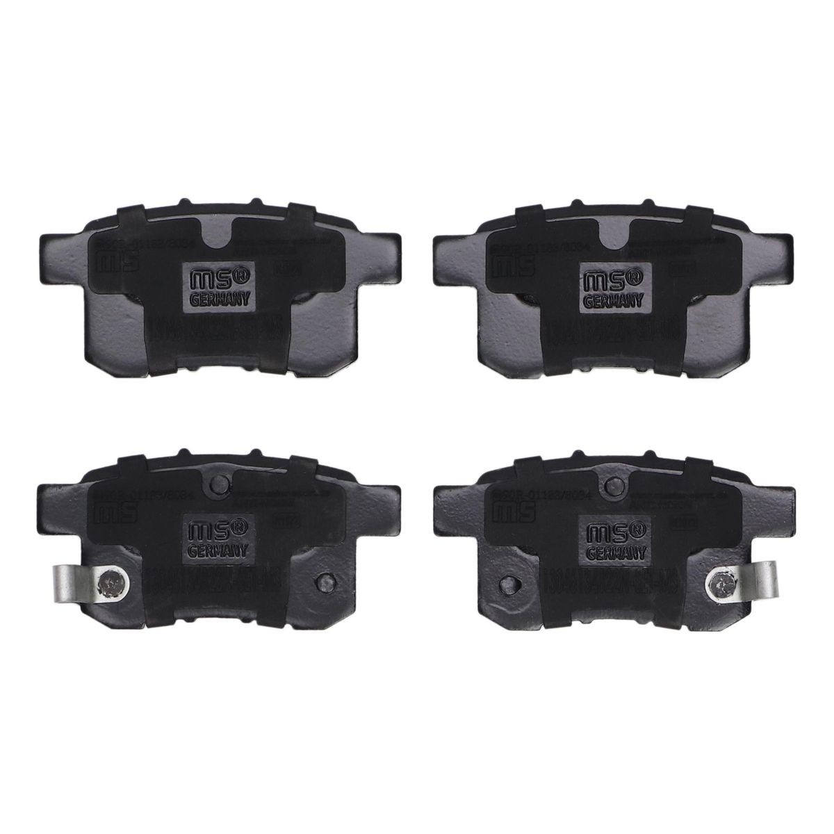 MASTER-SPORT Remblokken 13046134822N-SET-MS MASTER-SPORT Remblokkenset HONDA 13046134822N-SET-MS
