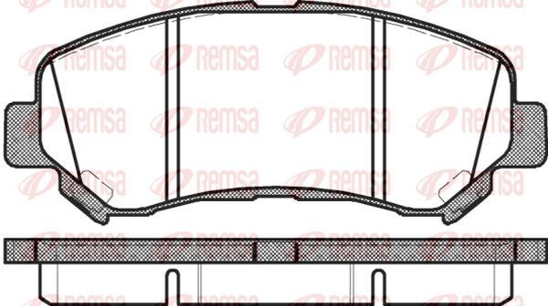 KAWE Τακάκια φρένων 1318 00 Τακάκια δισκόφρενων SUZUKI KAWE 1318 00