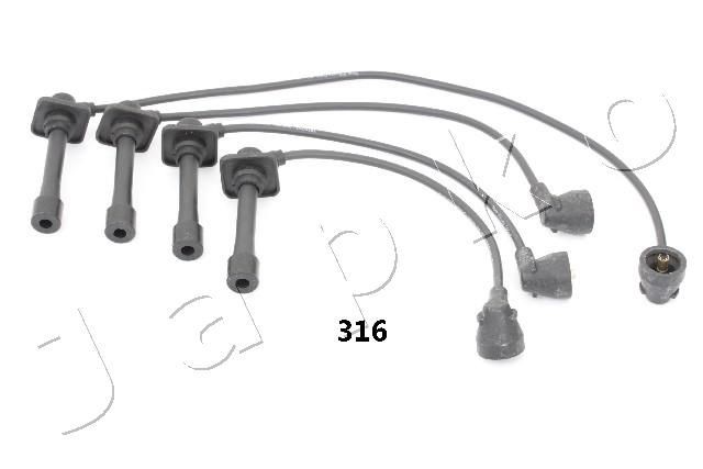 JAPKO Ignition Cable Kit 132316 FORD ESCORT JAPKO ignition leads 132316