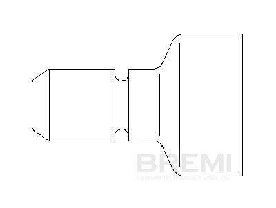 BREMI Φις, καλώδιο υψηλής τάσης 13297/3 BREMI 13297/3 Φις, μπουζί Audi 80 B3 φθηνά
