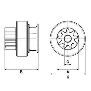 HC-Cargo Laddningsregulator 134687 134687 HC-Cargo laddregulator Nissan PATROL