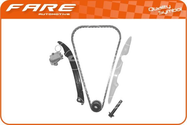 FARE SA Distributiekettingset 13841 Mazda 3 Distributieketting, set FARE SA 13841