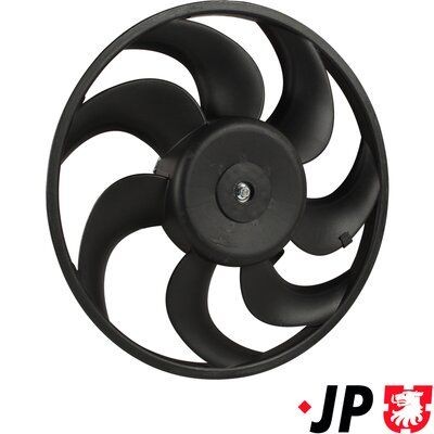JP GROUP Ventilátor chladenia motora 1399100700 1399100700 Ventilátor chladiča MERCEDES-BENZ CLK JP GROUP