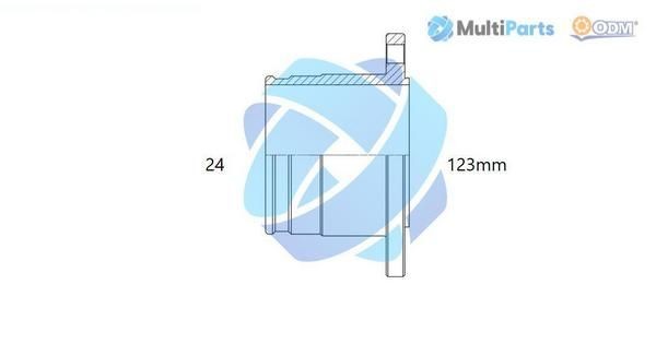 ODM-MULTIPARTS Ledsats, drivaxel 14-216102 14-216102 ODM-MULTIPARTS drivknut AUDI A3