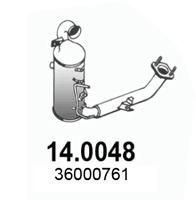 ASSO Catalizzatore 14.0048 14.0048 costo Catalizzatore ASSO FORD MONDEO