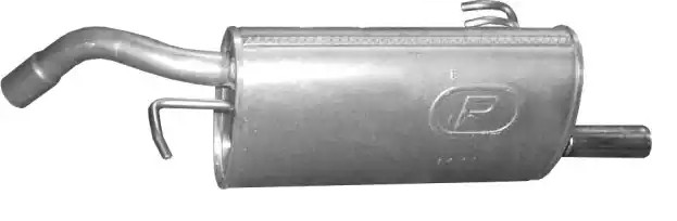 POLMO Rear silencer 14.11 POLMO 14.11 Rear silencer