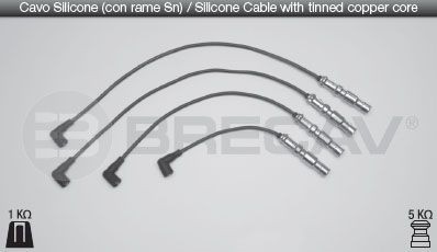 BRECAV Kit cavi candele 14.547 14.547 costo Cavi candele ALFA ROMEO 164 BRECAV
