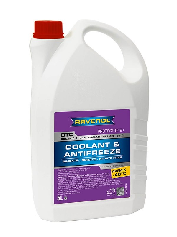 Chladiaca kvapalina RAVENOL 1410112-005-01-999 RAVENOL OTC, Premix Protect 1410112-005-01-999 Nemrznuca kvapalina HYUNDAI i10 2014
