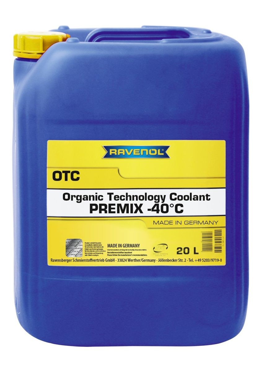 Glykol RAVENOL 1410112-020-01-999 RAVENOL OTC, Premix Protect 1410112-020-01-999: Kylvätska Chevy CORVETTE 2001