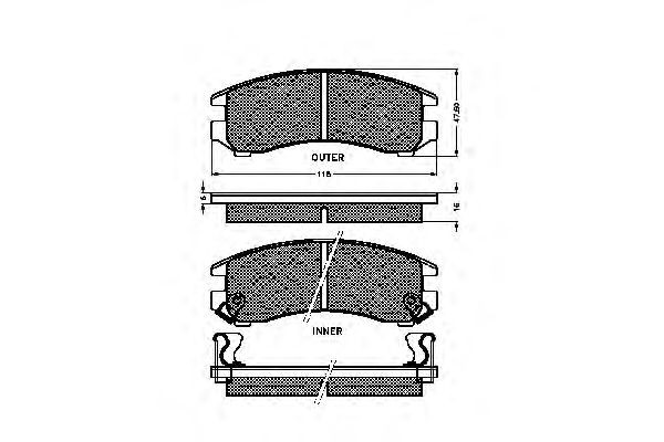 SPIDAN Drivaxel 21345 SPIDAN 21345 Drivaxel Suzuki Swift 2 original