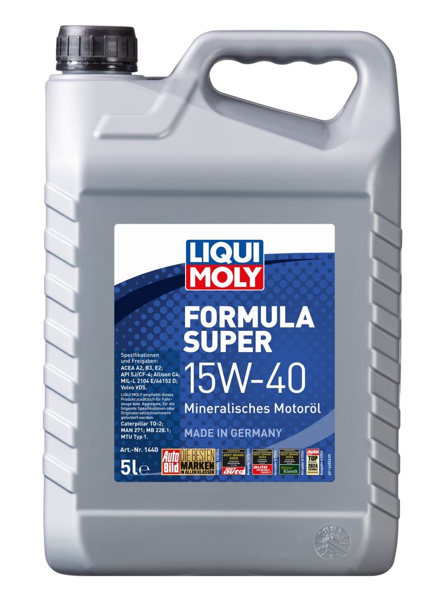LIQUI MOLY Olio motore 1440 LIQUI MOLY 1440 Olio motore Urvan Van (E23) originale prezzo