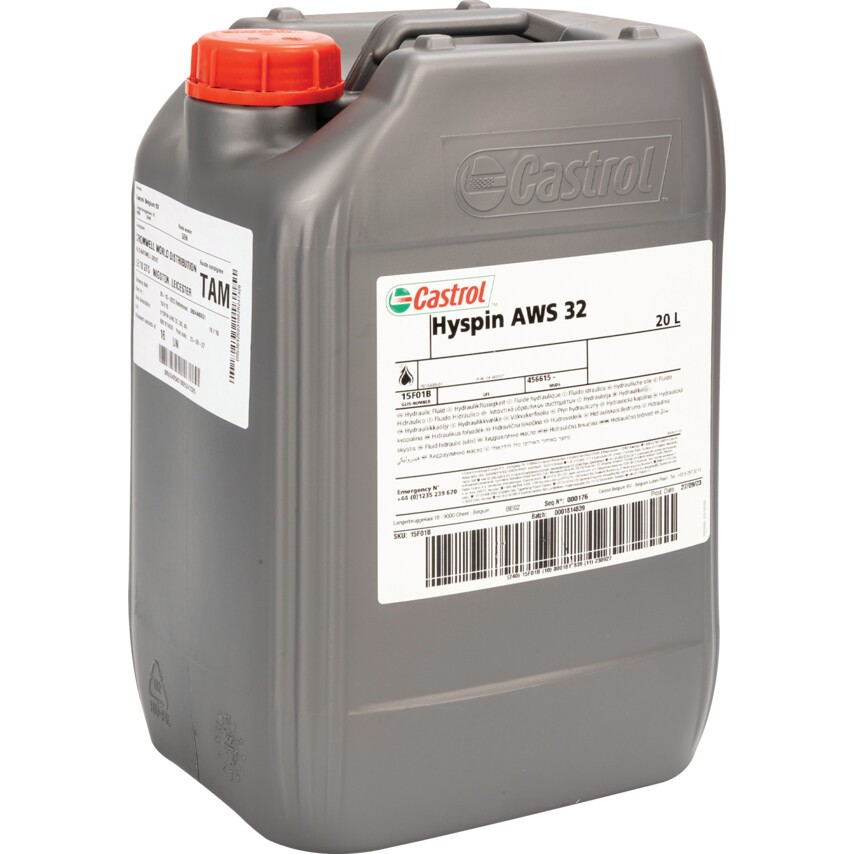 CASTROL Huile hydraulique 1443B6 Huile hydraulique CASTROL UNO 1443B6 pas cher