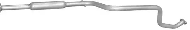 POLMO Stredný tlmič výfuku 15.238 POLMO Stredný tlmič MG 15.238