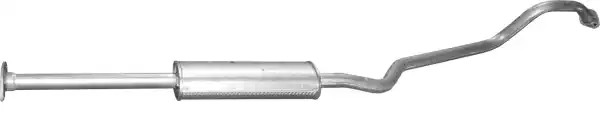 Uitlaat middendemper POLMO 15.371 POLMO 15.371 Middendemper Nissan ALMERA 2023