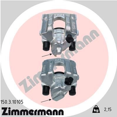 ZIMMERMANN Remklauw 150.3.10105 Remtangen ZIMMERMANN X1 150.3.10105 goedkoop
