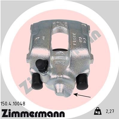 ZIMMERMANN Remklauw 150.4.10048 Remzadel ZIMMERMANN X1 150.4.10048 goedkoop