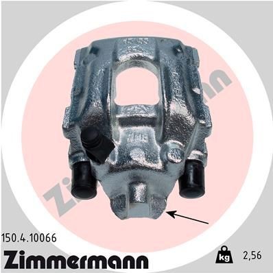 ZIMMERMANN Remklauw 150.4.10066 150.4.10066 Remtang BMW X1 ZIMMERMANN