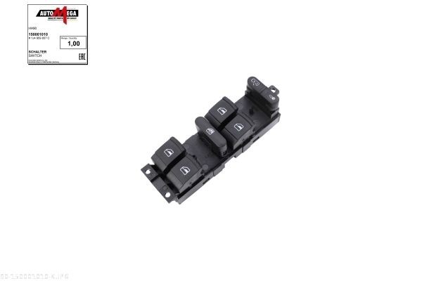AUTOMEGA Fensterheberschalter 150001010 Schalter für Elektrische Fensterheber AUTOMEGA Seat CORDOBA 150001010
