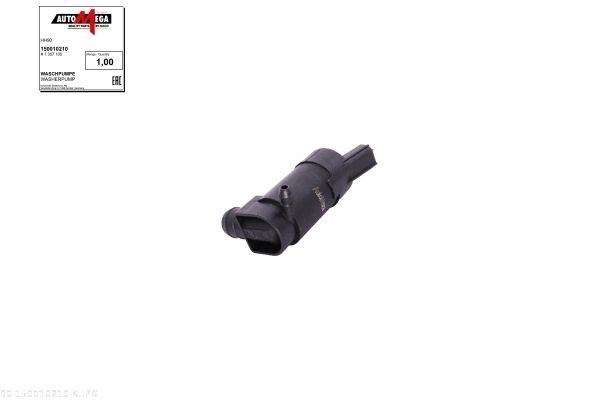 AUTOMEGA Ūdenssūknis, Stiklu tīrīšanas sistēma 150010210 AUTOMEGA 150010210 Stiklu tīrīšanas sistēmas šķidruma sūknis Ford Focus 2 DA cena