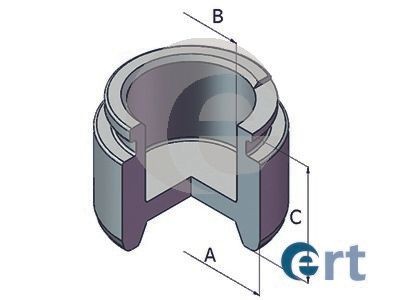 ERT Bremssattel-Kolben 150942-C 150942-C Kolben Bremssattel VW PASSAT ERT kaufen