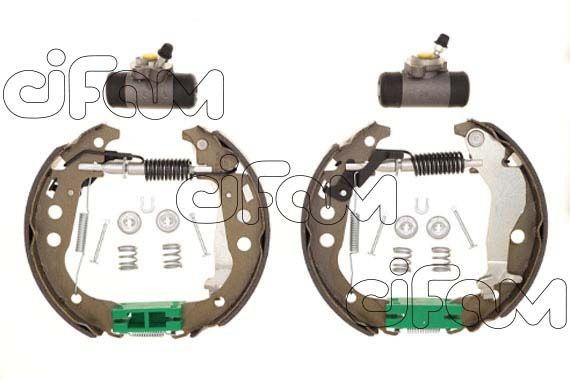 CIFAM Bremsesæt, trommelbremser 151-447 Tromlebremser CIFAM X-TRAIL 151-447 billig