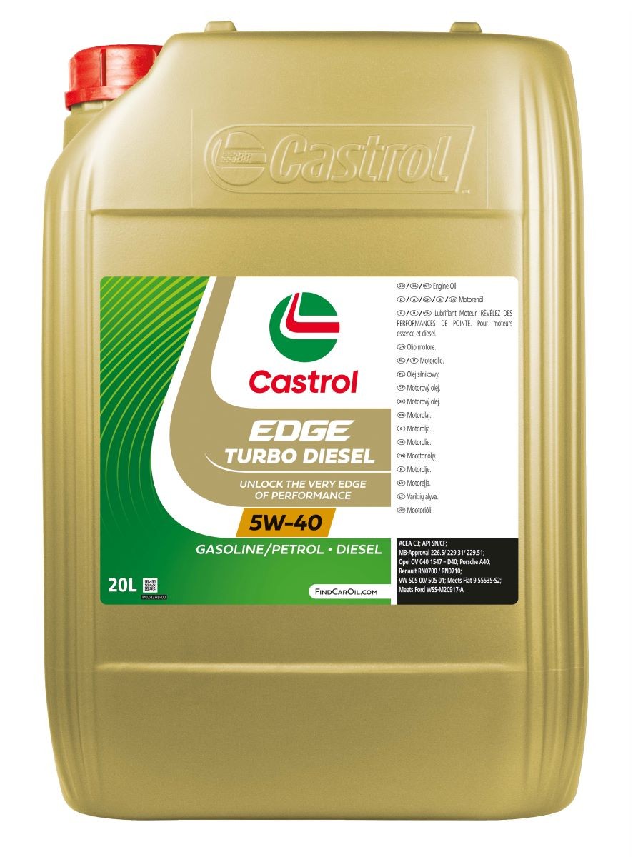 CASTROL Motorolje 1535B1 Motordeler Nissan Patrol K260: Motorolje CASTROL EDGE, Turbo Diesel 1535B1