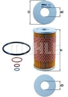 MAGNETI MARELLI Oliefilter 154020100640 MAGNETI MARELLI 154020100640 Oliefilter van de motor Mercedes W114 goedkoop