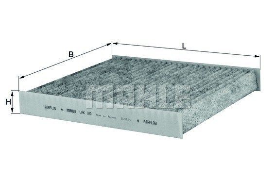 Filtre d'habitacle MAGNETI MARELLI 154068323490 154068323490 Filtre climatisation MAGNETI MARELLI