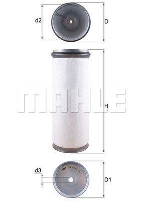 MAGNETI MARELLI Sekundært luftfilter 154098578970 Sekundært luftfilter MAGNETI MARELLI Renault SCÉNIC 154098578970