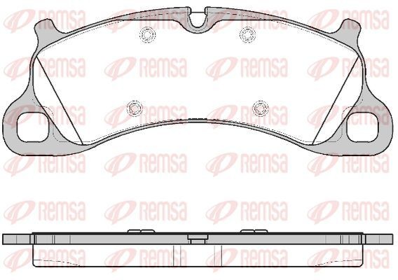KAWE Piduriklotsid 1542 00 KAWE Sport piduriklotsid PORSCHE 1542 00