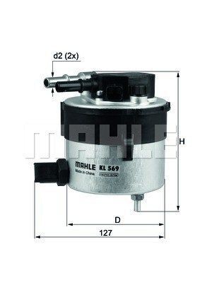 MAGNETI MARELLI Brandstoffilter 154703853740 Benzinefilter MAGNETI MARELLI MX-5 154703853740 goedkoop