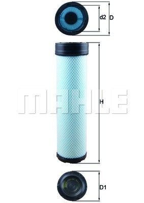 MAGNETI MARELLI Filtre à air secondaire 154705285090 Filtre à air secondaire MAGNETI MARELLI 924 154705285090 pas cher
