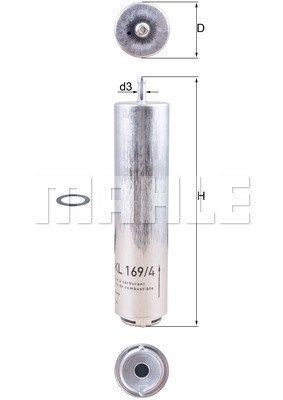 MAGNETI MARELLI Φίλτρο καυσίμου 154705514550 154705514550 Φίλτρο καυσίμου MAGNETI MARELLI BMW Σειρά 4