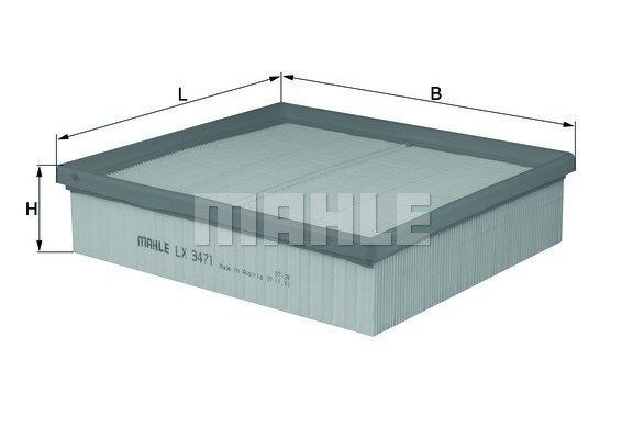 MAGNETI MARELLI Luchtfilter 154706027490 154706027490 MAGNETI MARELLI Luchtfilter van de motor Mercedes-Benz goedkoop