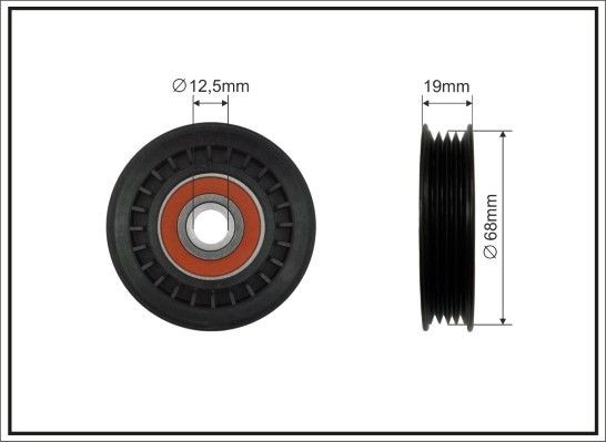 CAFFARO Umlenkrolle Keilrippenriemen 159-80 Lexus UCF30 Umlenk Führungsrolle 159-80 CAFFARO