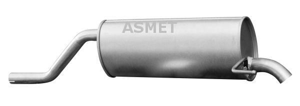 ASMET Πίσω σιλανσιέ 16.097 Καζανάκι εξάτμισης ASMET 600 16.097 φθηνά