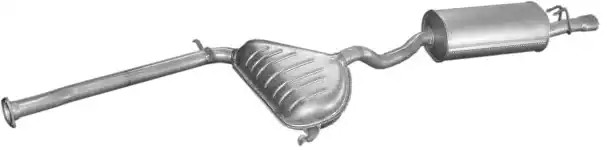 POLMO Reparationsrör, katalysator 16.49 POLMO 16.49 avgasrör 145 (930) pris