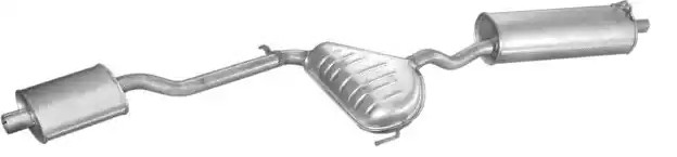 POLMO Reparationsrör, katalysator 16.81 Byta Avgasrör ALFA ROMEO 145 (930) kostnad POLMO 16.81