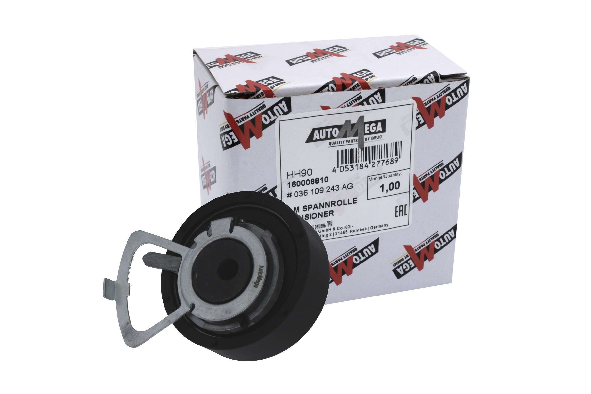 AUTOMEGA Rolo tensor, correia dentada 160008810 160008810 Rolo tensor, correia dentada NISSAN ALMERA AUTOMEGA